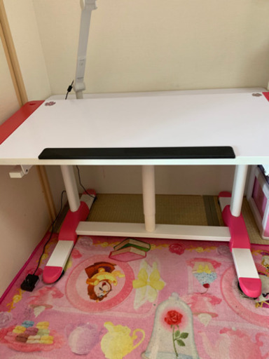 ホワイトボードとして　勉強机　学習机