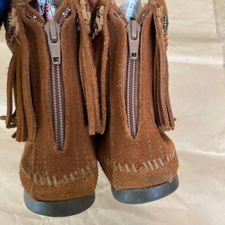 ミネトンカ　ショートブーツの画像