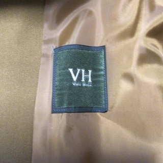 [美品] オンワード樫山　上質スーツ　春から秋　スカート　9号　イエローブラウンの画像