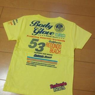 新品Ｔシャツ110黄BODYGLOVEボディーグローブ
の画像