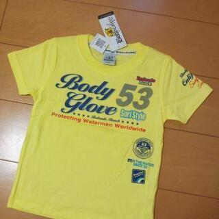 新品Ｔシャツ110黄BODYGLOVEボディーグローブ
の画像