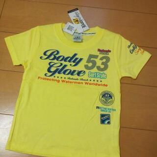 新品Ｔシャツ110黄BODYGLOVEボディーグローブ
