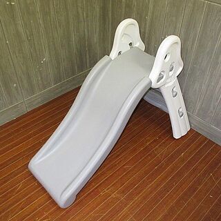 stp-0594　すべり台　折りたたみ　グレー　スライダー　滑り...