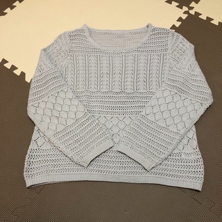 ワンズテラス　透かしニット　セーター