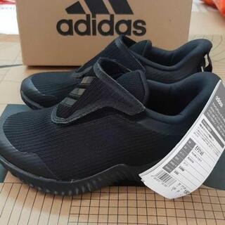 adidas　キッズ　フォルタラン　オールブラック　18cm　a...