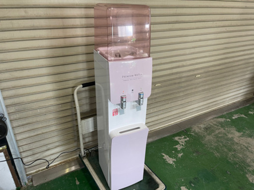 決まりました　PREMIUM WATER ウォーターサーバー ピンク チャイルドロックボタン