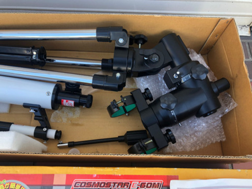 美品■COSMOSTAR E-60M 天体望遠鏡 40倍 160倍 400倍 天体観測