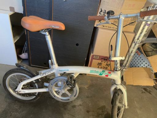 パンク無し　Bianchi ミニベロ