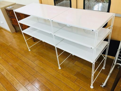 【トレファク鶴ヶ島店】無印良品 スチールユニットシェルフ