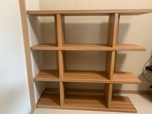 収納出来る棚