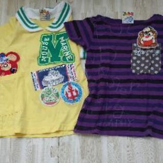 jam クマテンチョー Tシャツ２枚セット 110