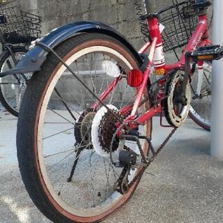 ワーゲン　折り畳み式自転車　6段変速の画像