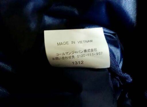 コールマン 3ウェイボストンバッグ SM 3WAY 35L Coleman ネイビードット ☆ PayPay(ペイペイ)決済可能 ☆ 札幌市 白石区 東札幌 アウトレットモノハウス白石店