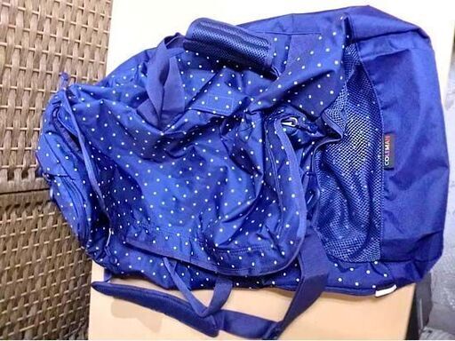 コールマン 3ウェイボストンバッグ SM 3WAY 35L Coleman ネイビードット ☆ PayPay(ペイペイ)決済可能 ☆ 札幌市 白石区 東札幌 アウトレットモノハウス白石店
