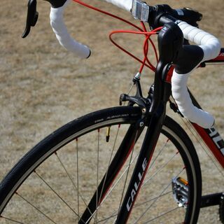 2×9段変速ロードバイク アルミフレーム＋カーボンフォーク 2x9 speeds road bike with alloy frame and carbon forkの画像