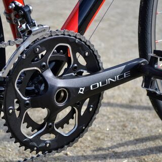 2×9段変速ロードバイク アルミフレーム＋カーボンフォーク 2x9 speeds road bike with alloy frame and carbon forkの画像