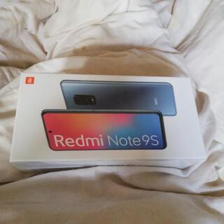 新品 Xiaomi（シャオミ） SIMフリー Redmi Note 9S 4GB 64GB ブルー