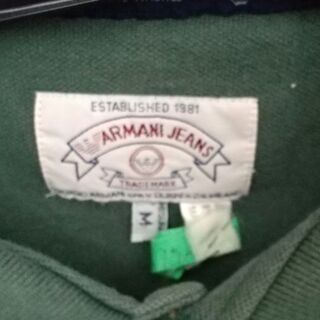 アルマーニ・ジーンズのポロシャツＭサイズの画像