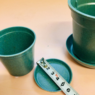 ♥️新品♥️植木鉢 米国製プチ親子[子供のほう]♥️現在入手困難♥️受け皿付♥️の画像