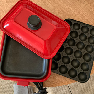 受け渡し予定者決まりました。ホットプレート兼たこ焼き器