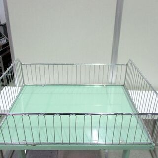 ラック グリーン 幅65×奥行き50×高さ120 緑 雑貨棚 店舗備品に 店内用什器に シェルフ コンパクト 札幌市東区 新道東店 の画像