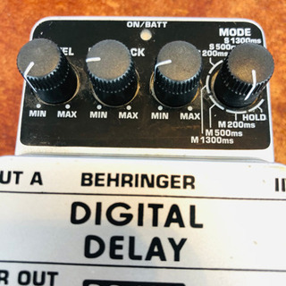 【値下げ】BEHRINGER DIGITAL DELAY ユーズド品の画像