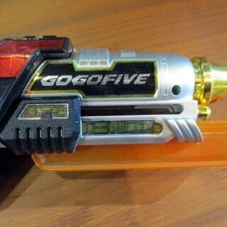 ヒーロー玩具 ゴーゴーファイブ ゴーゴーアタッシュ ヒーロー戦隊 おもちゃ スーパー戦隊 バンダイ BANDAI ロボット ジャンク  子供 キッズ札幌市東区 新道東店の画像