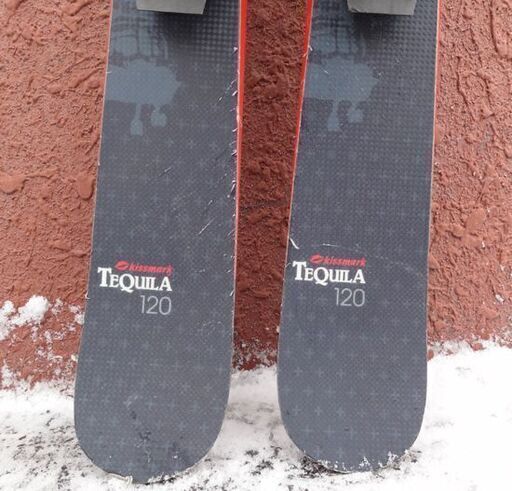 kissmark TEQUILA ミッドスキー 120cm ビンディング付き ショート