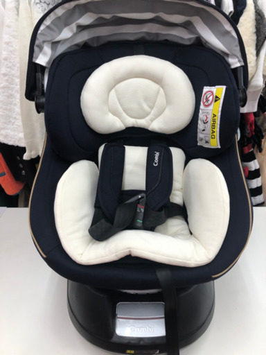 コンビ　クルムーヴ　ＪＧ－５５０　回転式　新生児～４歳頃　チャイルドシート　シートベルト取付簡単