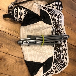 軽量折りたたみアウトドアチェアの画像