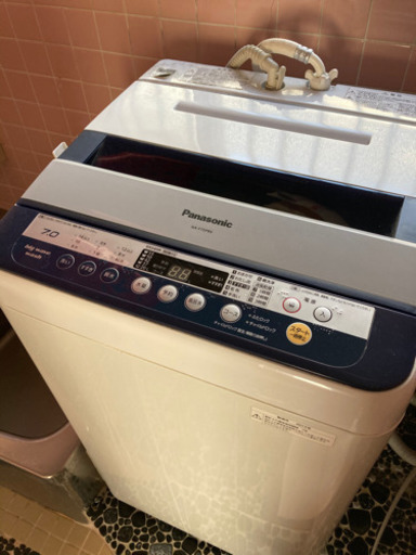 ※決まりました パナソニック洗濯機7キロ