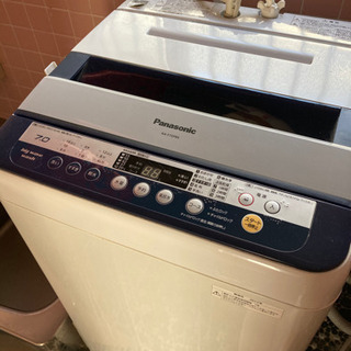 ※決まりました パナソニック洗濯機7キロ