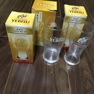 エビス　タンブラー　3つの画像