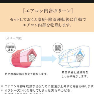 新品エアコン　メーカー直送の画像