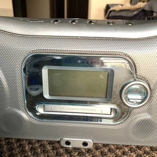 KENWOODのCD、MD、ラジカセ。MDX-J3。リモコン付き！の画像