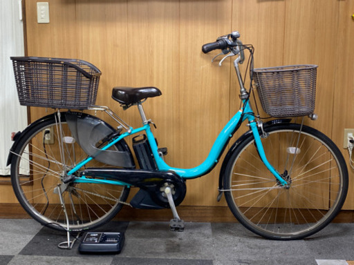 【値引不可】電動アシスト自転車 2013 ヤマハPASナチュラL 26インチ 8.7Ah 鍵3本 中古