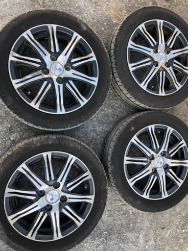 14インチアルミホイルタイヤセット