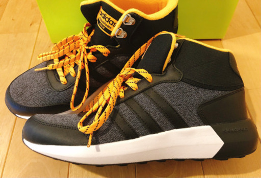値下げ❣️新品未使用！adidas NEOハイカット(AW5274) 25.5センチ