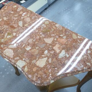 アンティーク調 コンソール デスク 猫脚  モノ市場半田店 119の画像