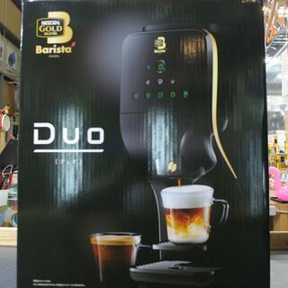 店頭販売限定商品」ネスカフェ ゴールドブレンド バリスタ DUO。開封済