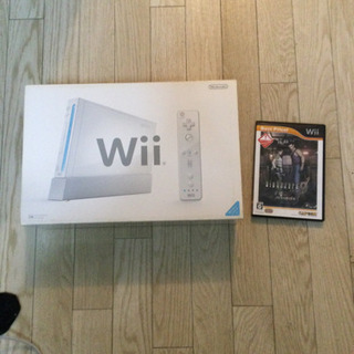 Wii本体とバイオハザード0