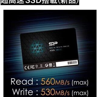 お使いのHDDで動作の遅いパソコンをSSD 512GBにクローン...