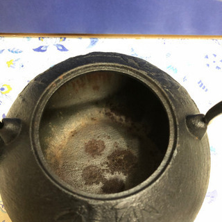 南部鉄瓶の画像