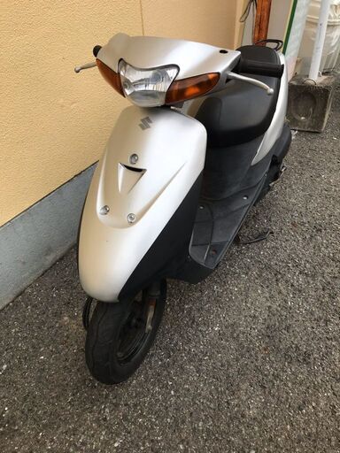 レッツ２　CA1PA　後期　実動　リアタイヤ、バッテリー、ミラー新品