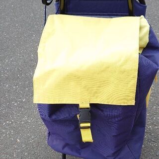 ゴロゴロ買い物バッグ 椅子付きの画像
