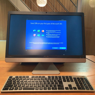 オールインワンPC | ASUS Vivo AiO V221IDUK (ブラック）[中古]