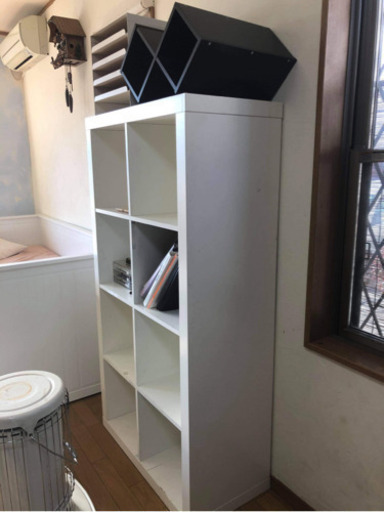 ※写真追加しました！IKEA 白い棚