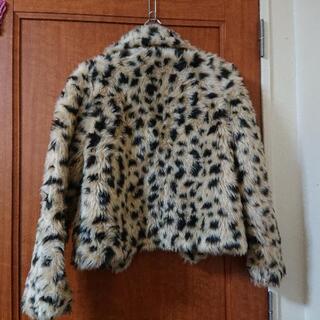 🤩値下げしました   🌈   フェイクファーのショートコートの画像