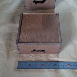 木箱　年代物　の画像