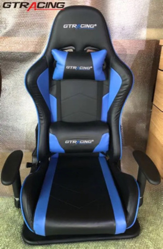 美品 GTRACING ジーティーレーシング ゲーミングチェア 座椅子タイプ